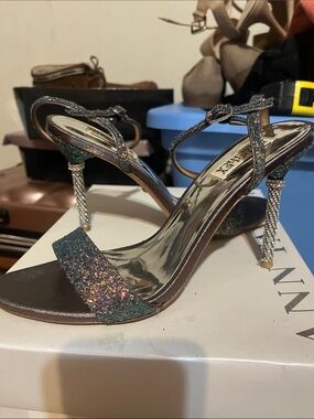 Worn 1x Badgley Mischa Sparkle Heels
